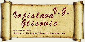 Vojislava Glišović vizit kartica